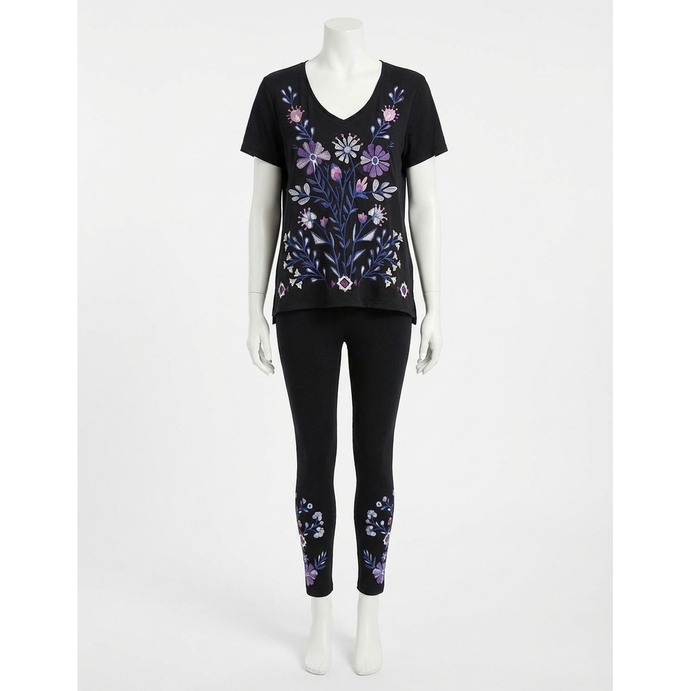 NEW JOHNNY WAS adina legging in black